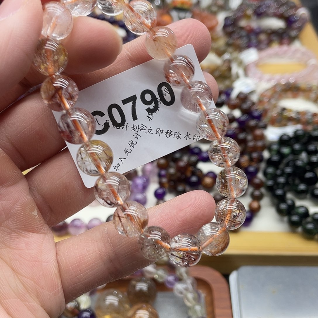 桑***吃手链水晶未镶嵌天然