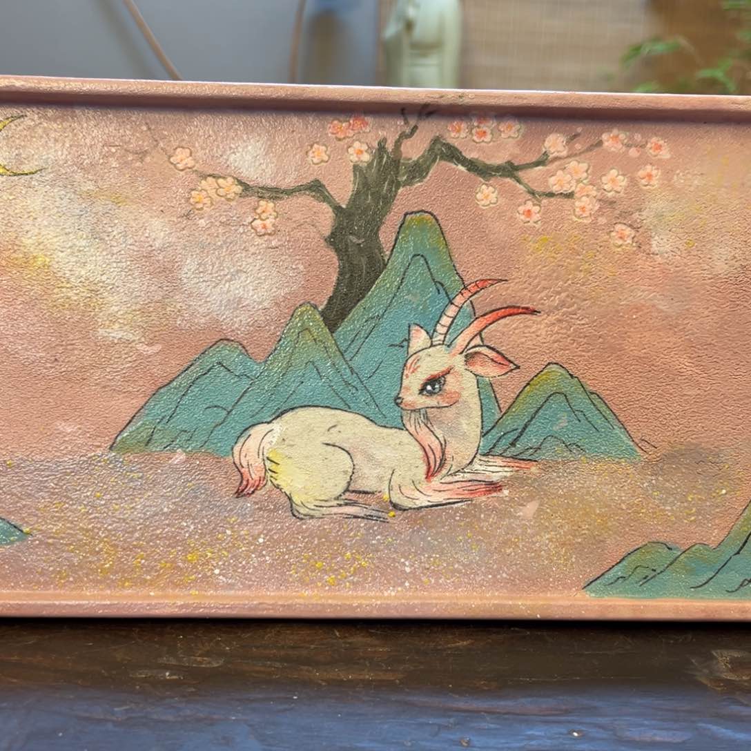 杯柴烧手工手绘陶瓷