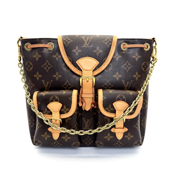 99新 LouisVuitton/路易威登 大迈/青蛙双肩包
