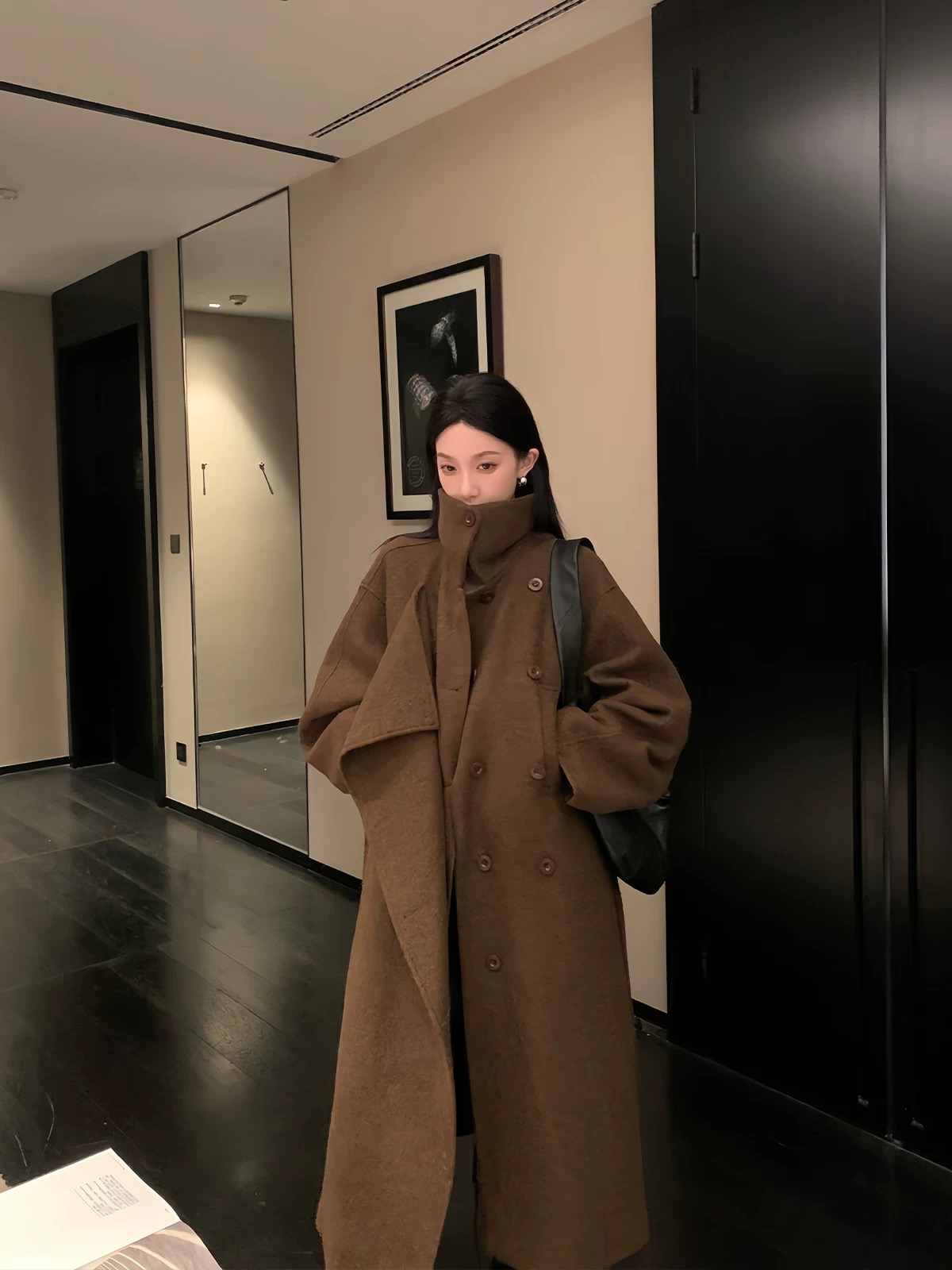 【25.9-49.9】2025韩系新款针织毛衣加绒连衣裙