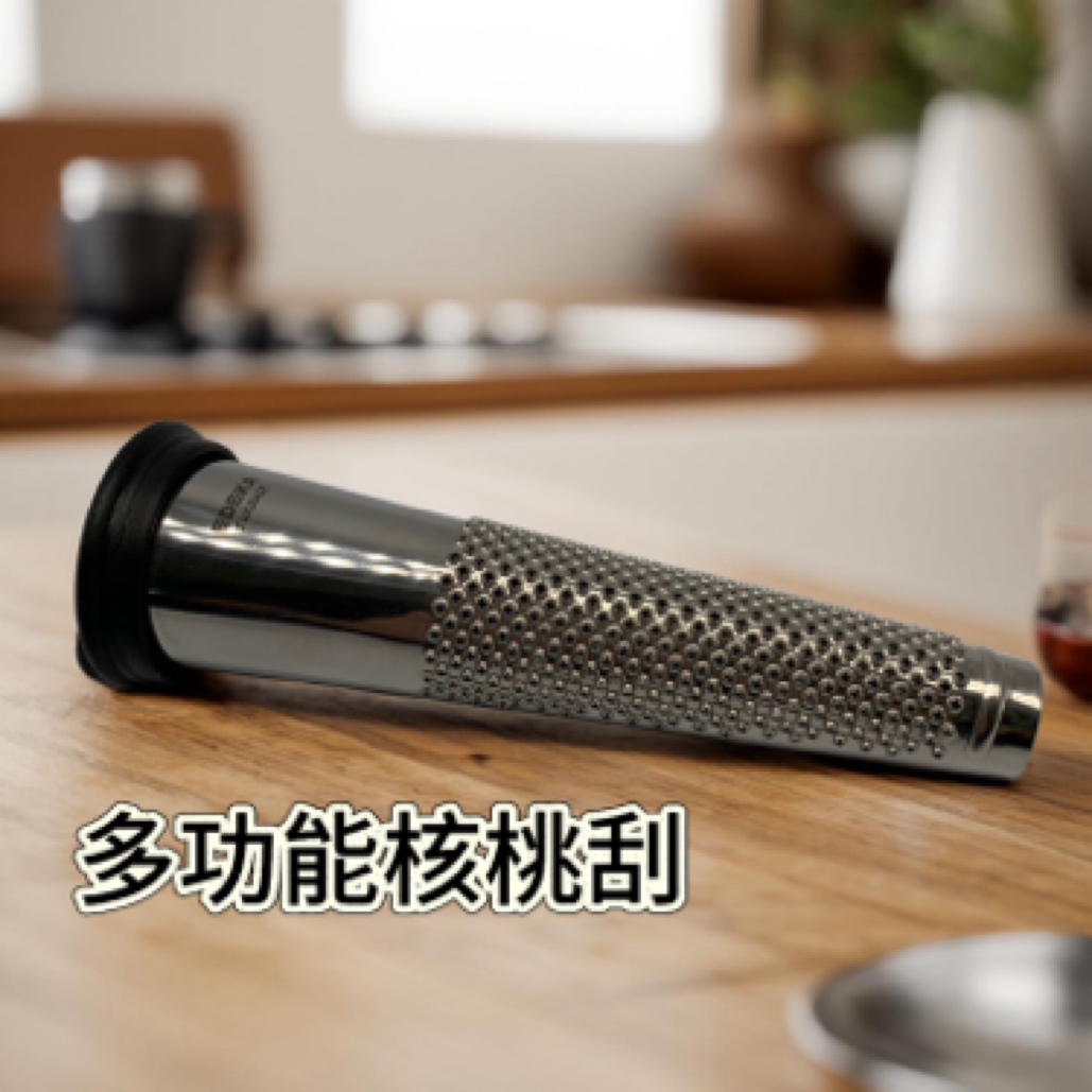 工厂自营 家用坚果刨核桃刨厨房碎果仁复古大众创意耐用不锈钢430
