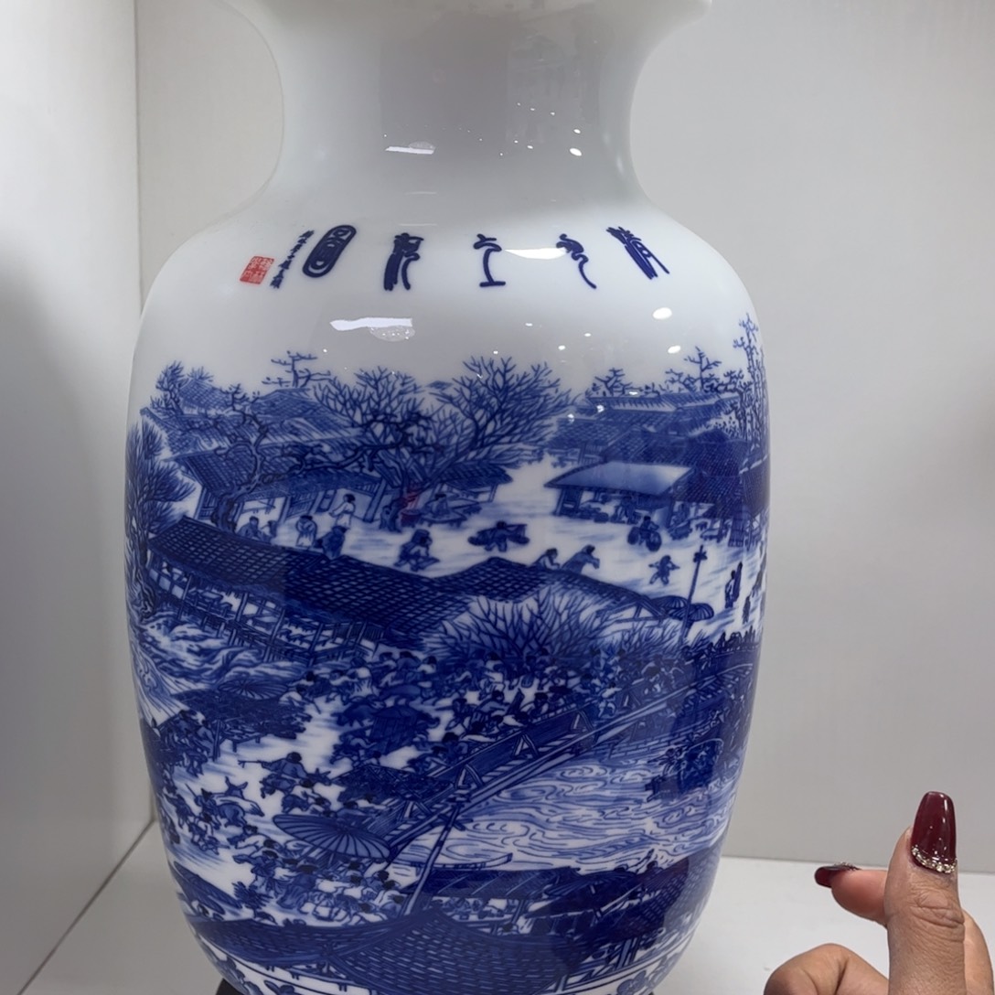 景德镇陶瓷花瓶摆件