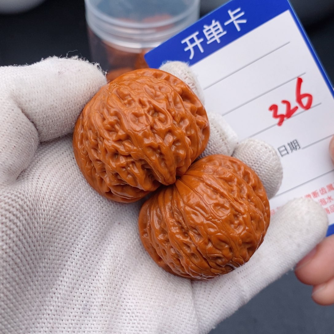 文玩核桃把件40铁锤326