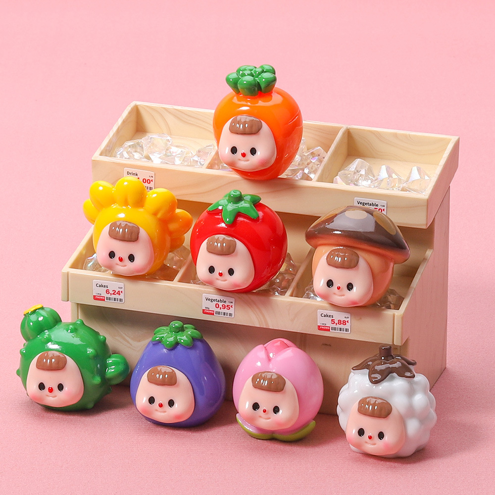 「宠粉款 果蔬多妹」小摆件