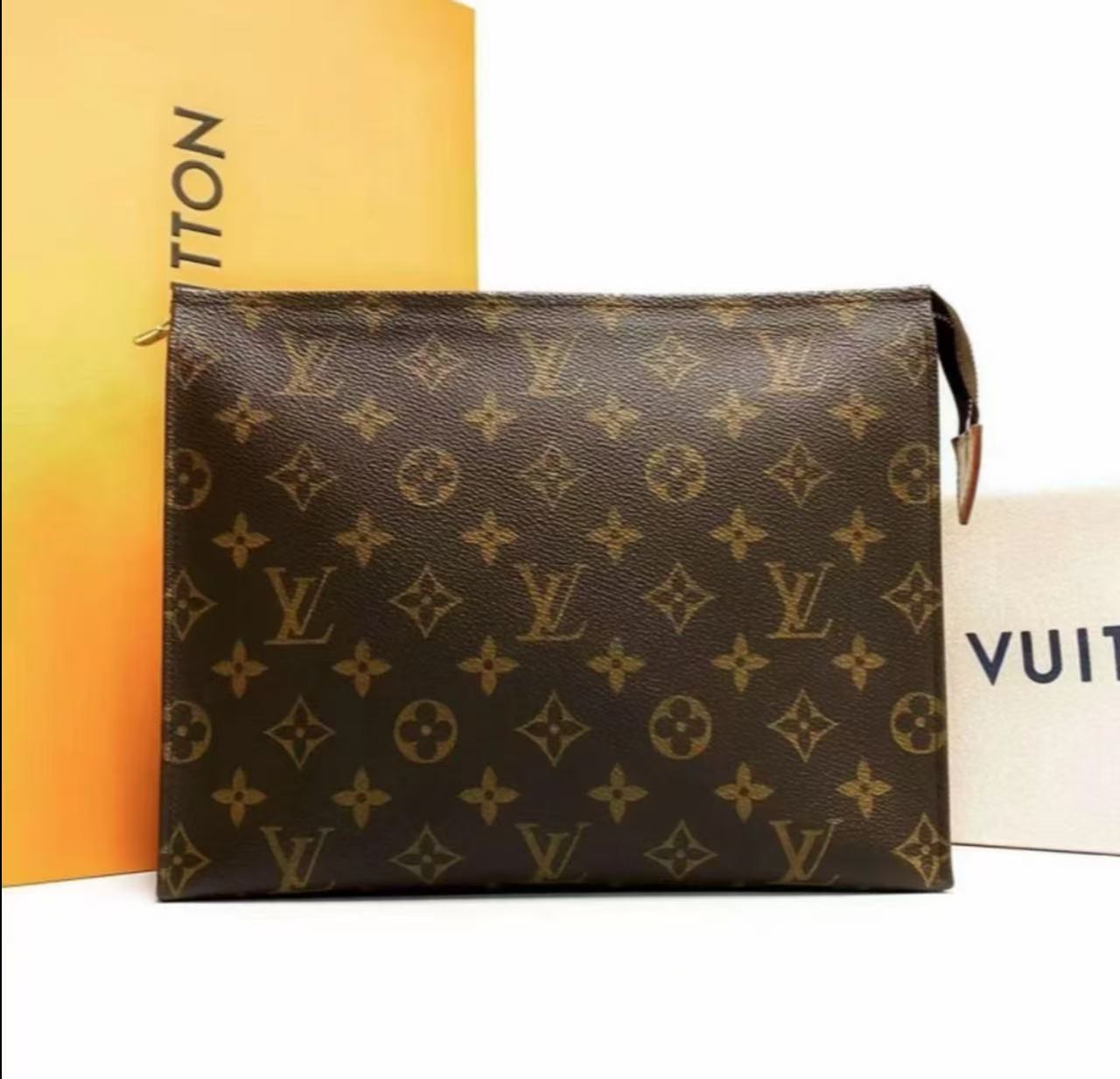 修复品LouisVuitton/路易威登【羊羊专属】26洗漱手拿包/单肩