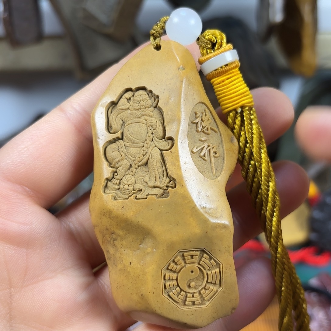 新疆戈壁石原石雕刻16