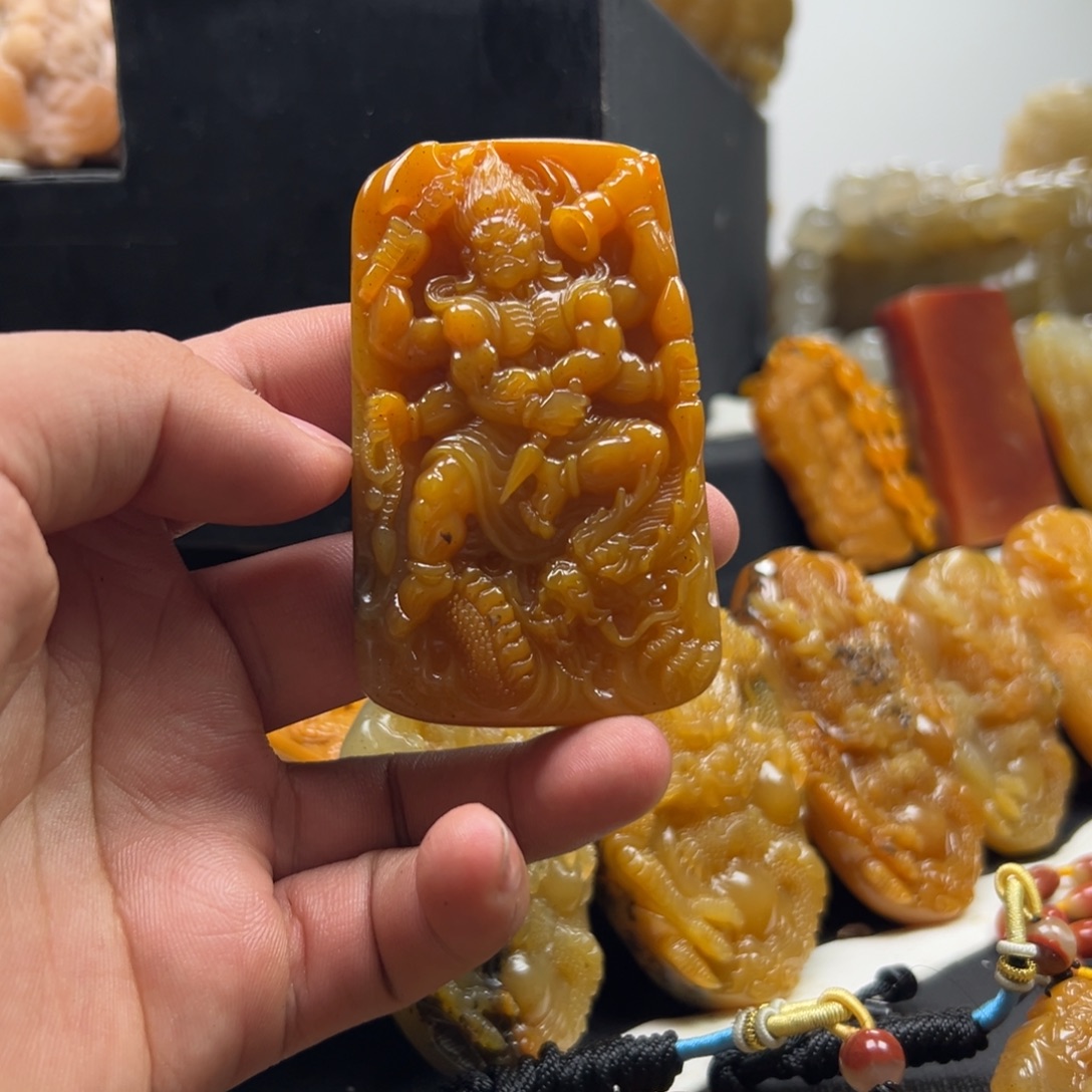 石英质玉（黄龙玉）未镶嵌多选一发货