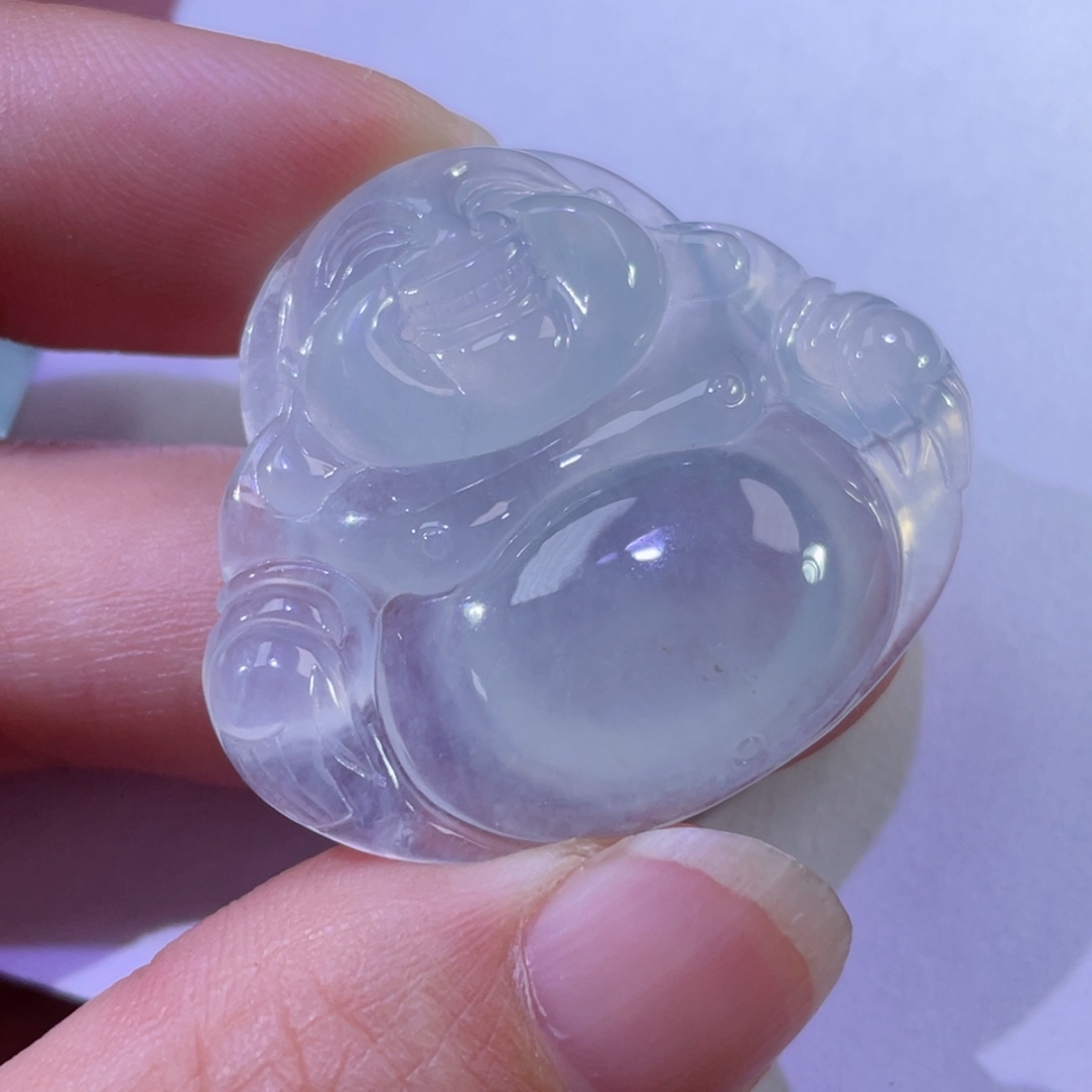 翡翠颈饰未镶嵌佛公