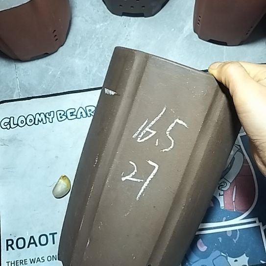 紫砂抽角六方一个