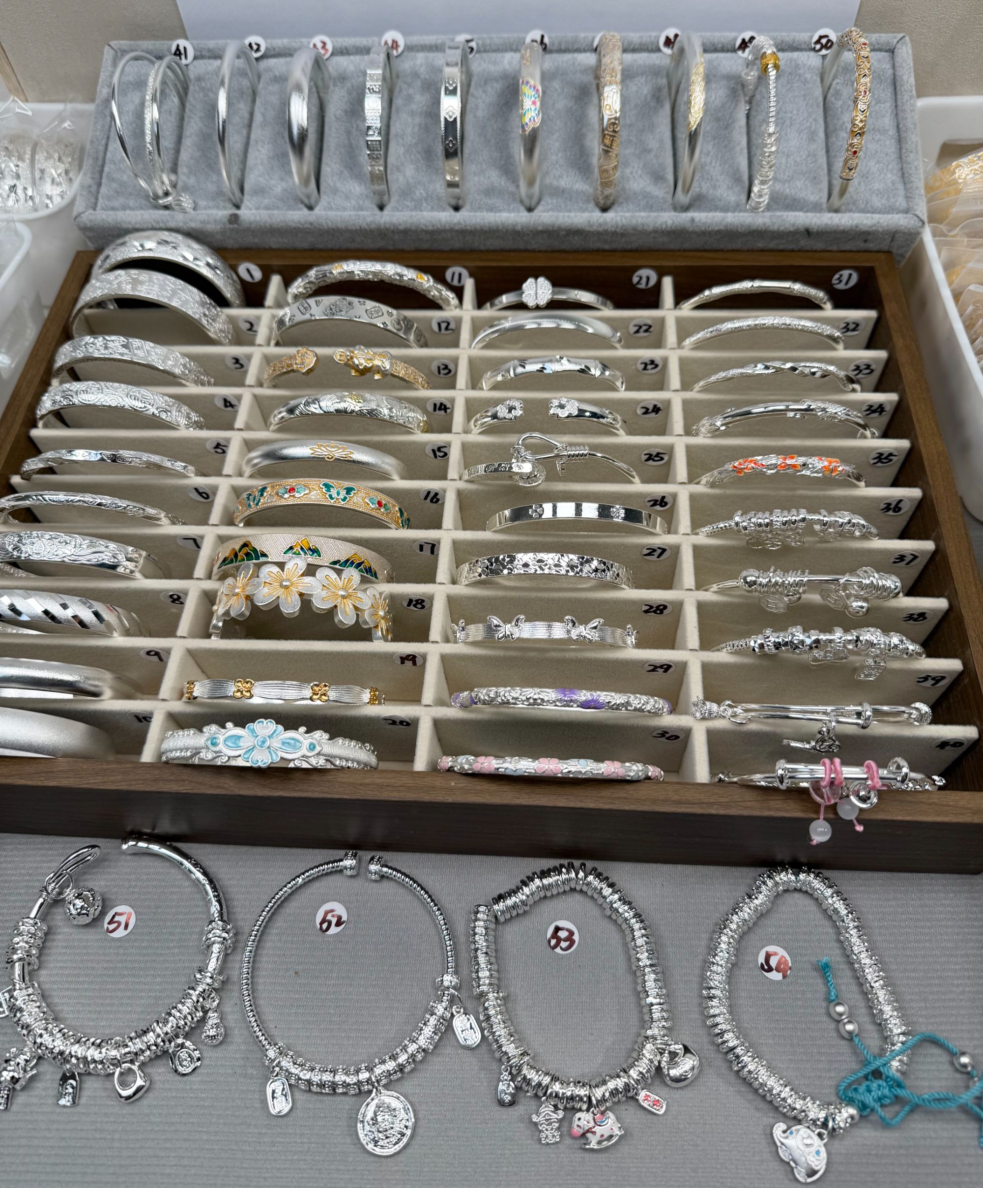 足银银制品 【手镯手链清仓专属】直播间任选一个百搭气质简约古风