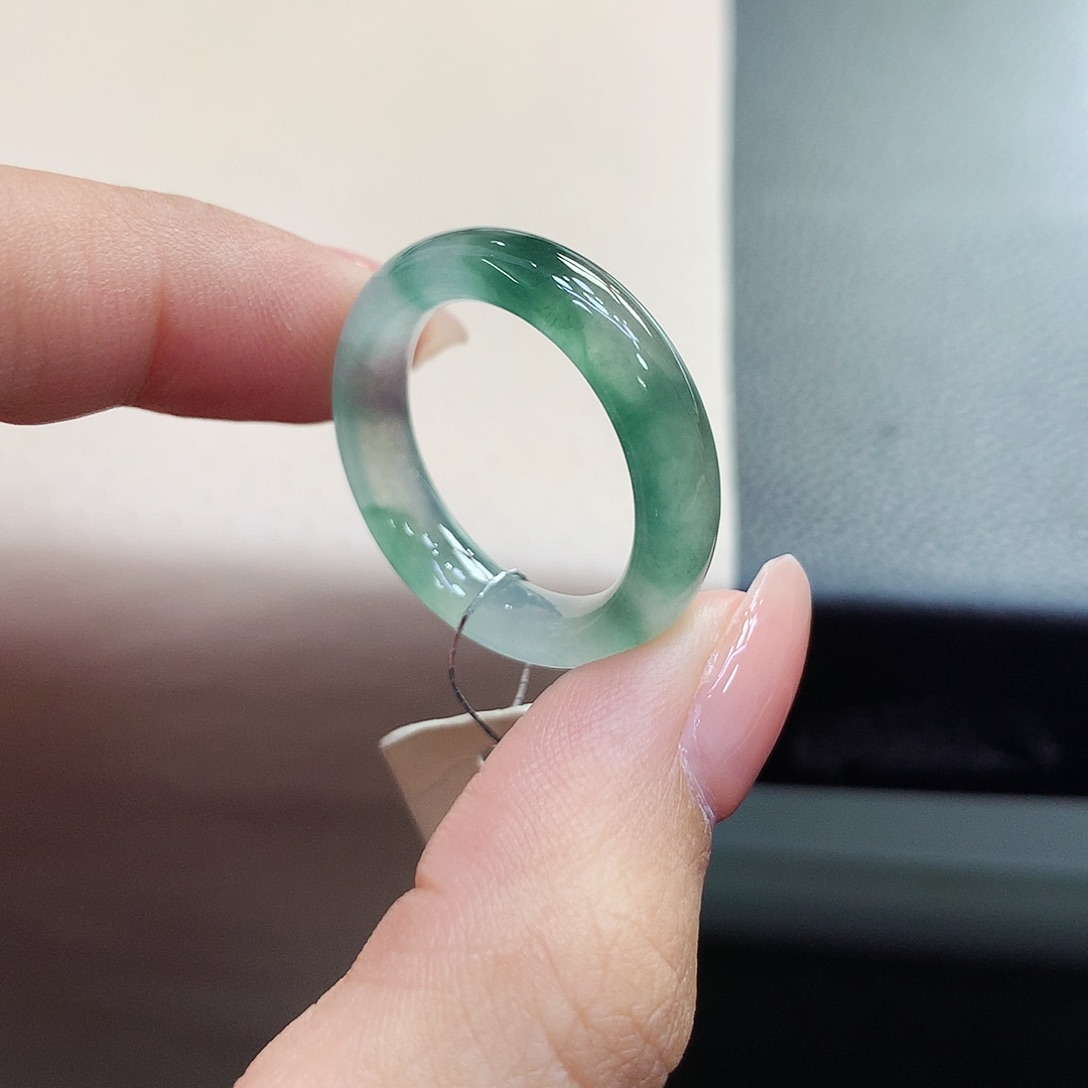 未镶嵌戒指翡翠18号