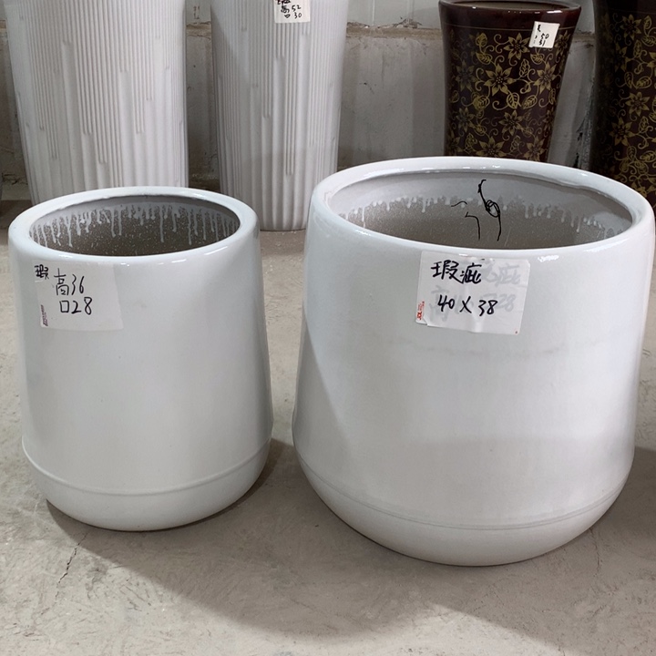 【闪购商品】红陶高温陶瓷花盆默认瑕疵
