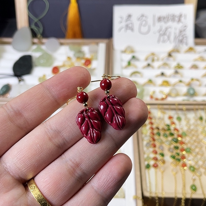 和田玉银S925镶嵌颈饰