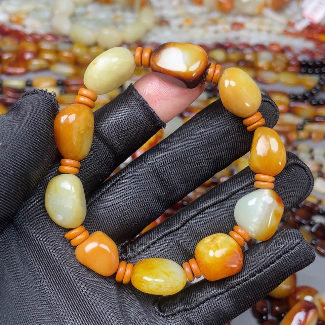 未镶嵌和田玉手链