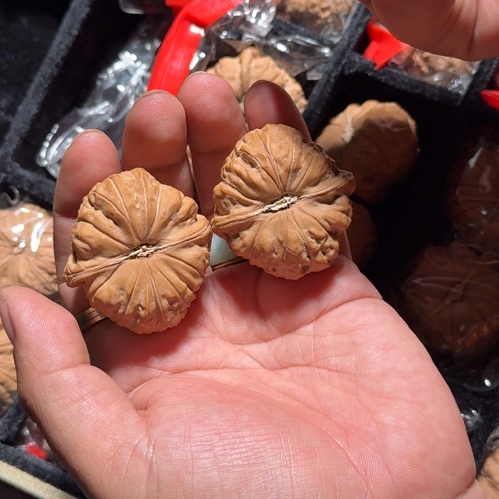 把件文玩核桃534号全品南瓜墩44mm