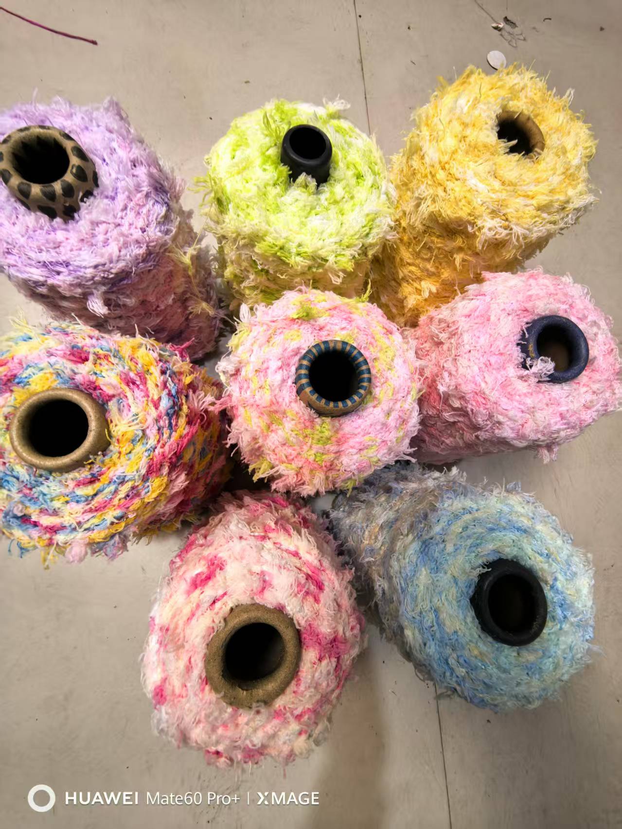 手工diy各种超柔毛线及特种纱