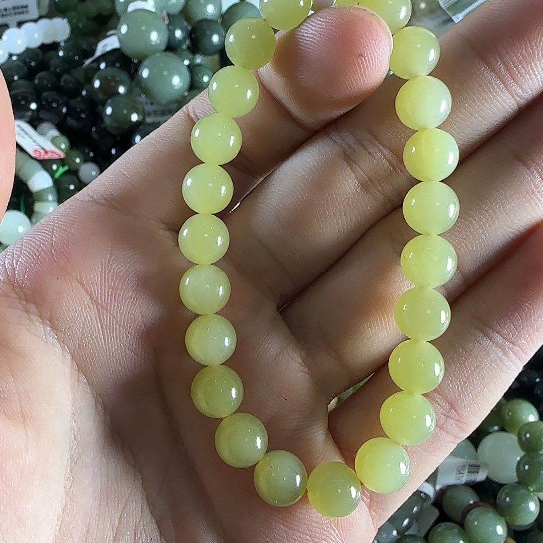 和田玉手链未镶嵌21