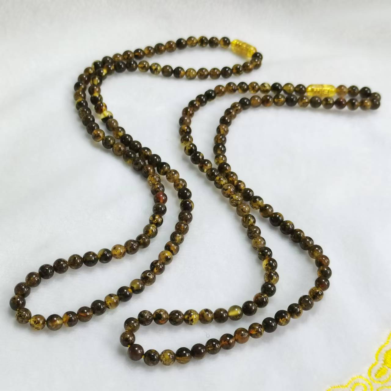 【康康严选】药珀琥珀妈妈项链M7【多样性发其一】约5mm