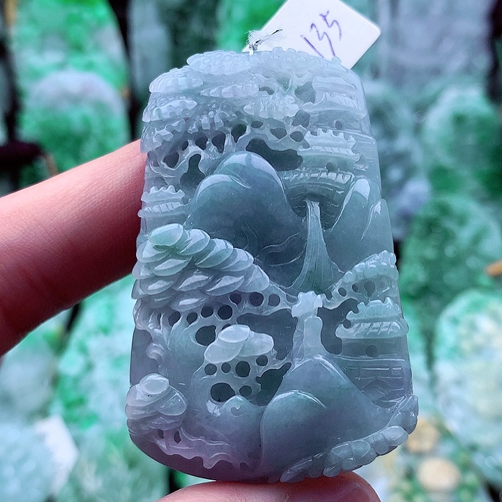 翡翠吊坠(不含链)未镶嵌