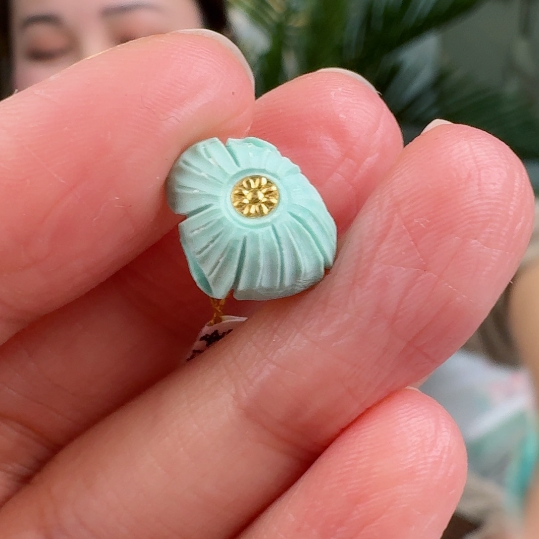 绿松石珠宝奇石未镶嵌