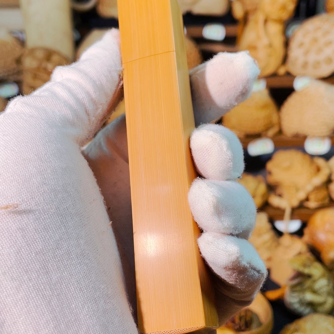 竹竹雕素香筒把玩件