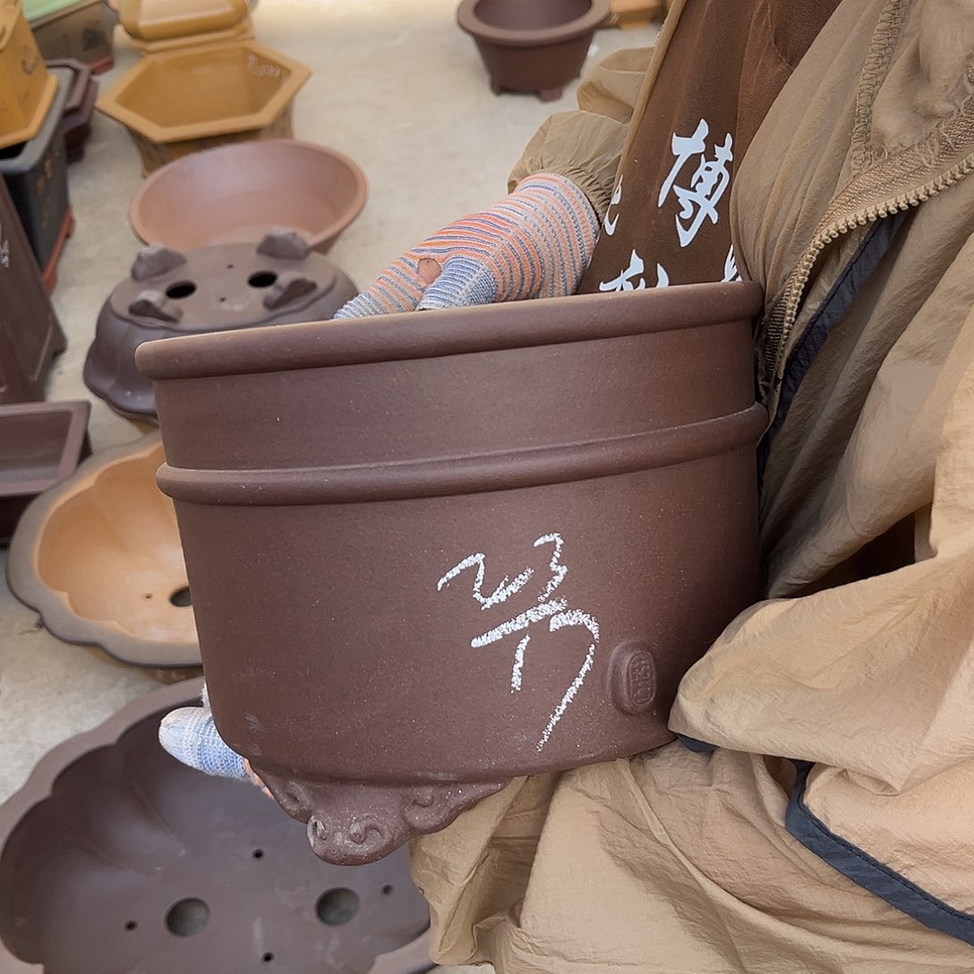 紫砂花盆盆景艺术