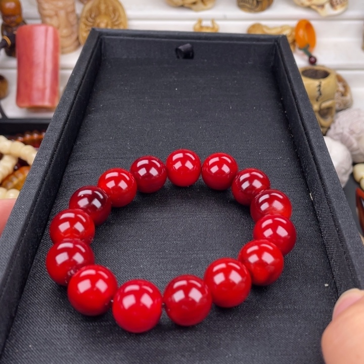 驼骨其他牦牛角圆珠14