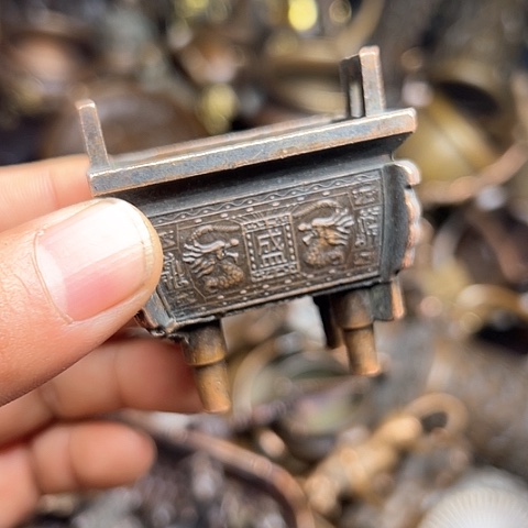 铜制文玩把玩物件