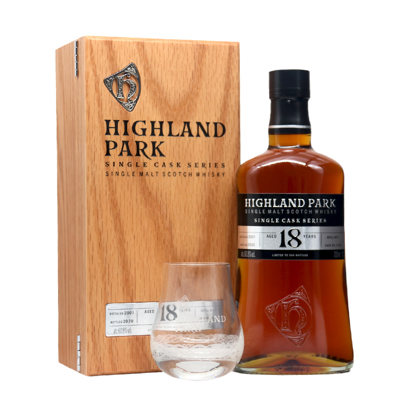 奥克尼高原骑士单桶18年3165号单一麦芽苏格兰威士忌 700ml