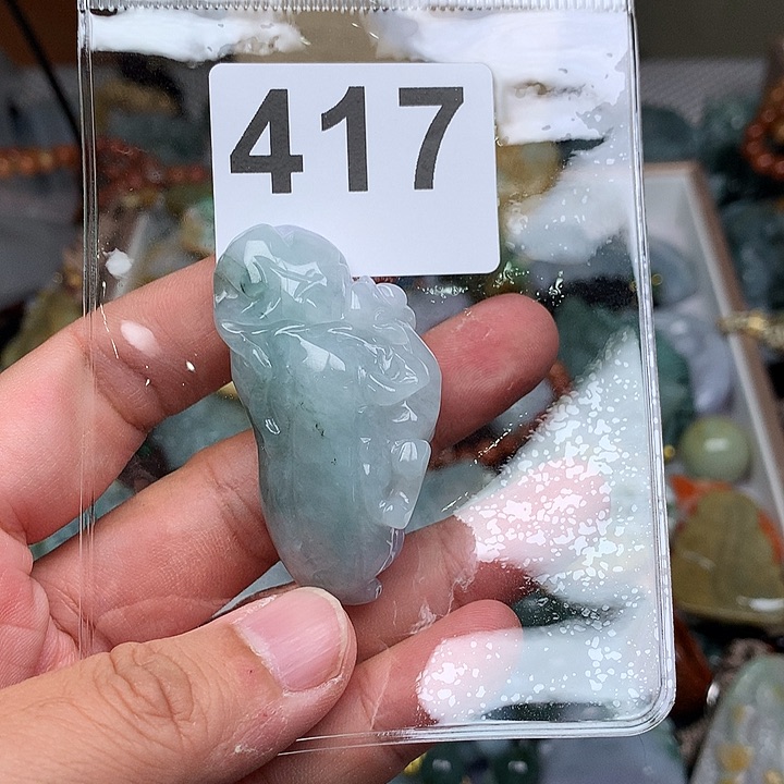 翡翠未镶嵌颈饰呦**铺翡翠