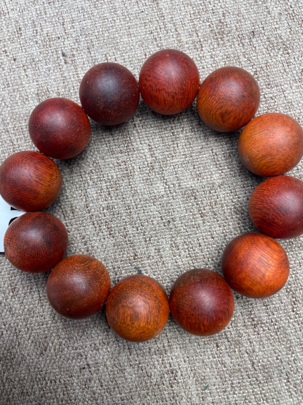 沉香木串文玩老料 手串 4号