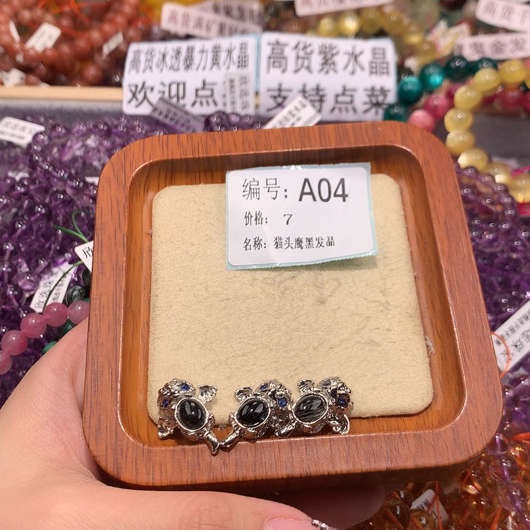 合金手串水晶4@……