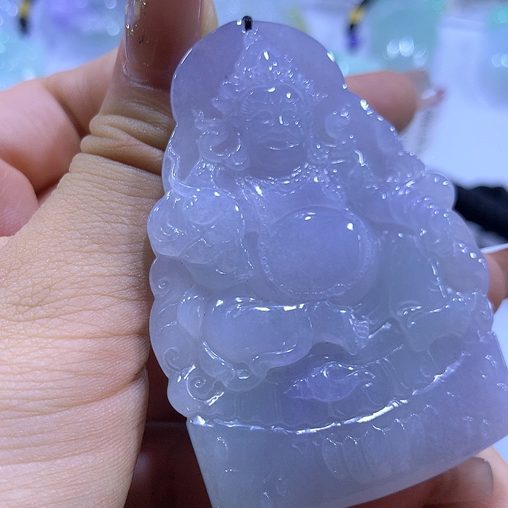 翡翠未镶嵌颈饰天然翡翠A货吊坠