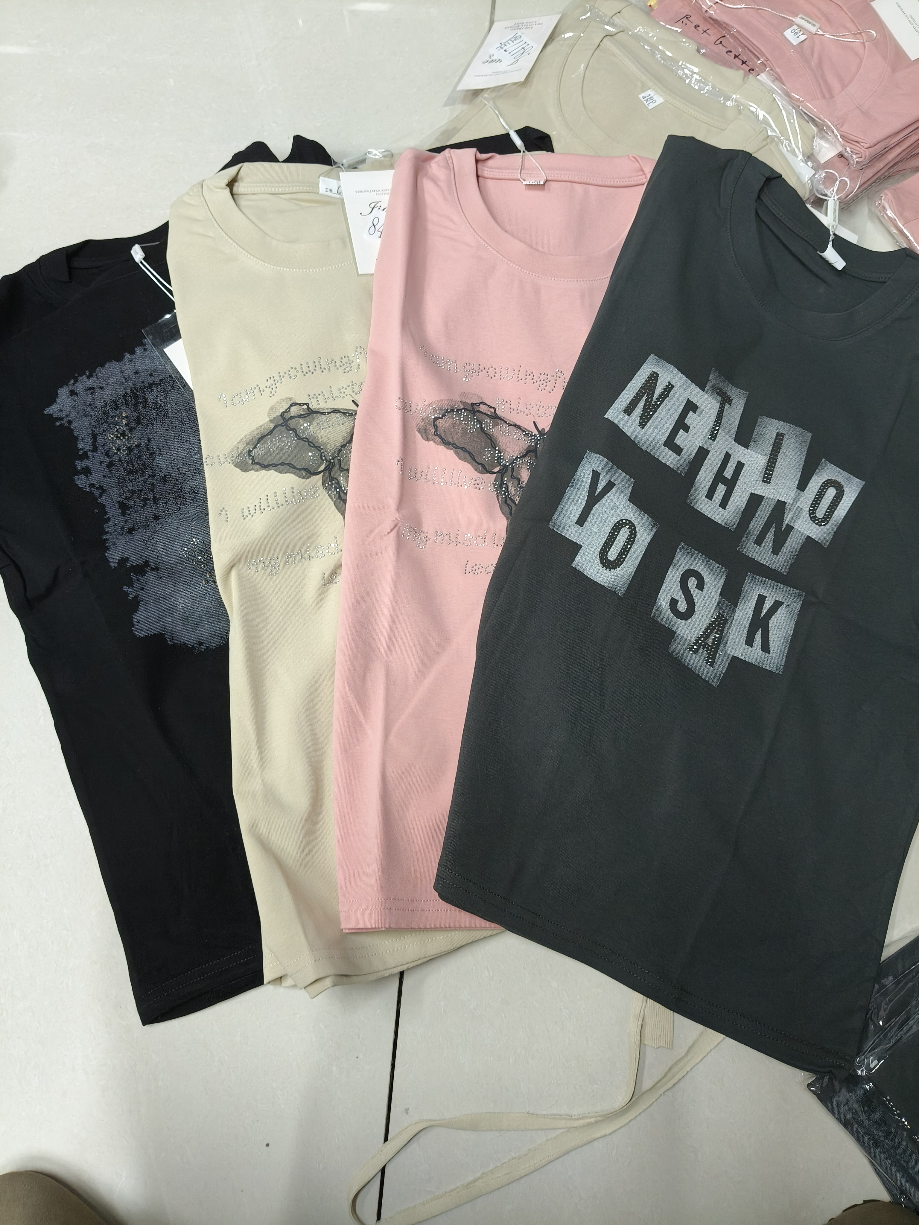 8417款图案不分短袖-J