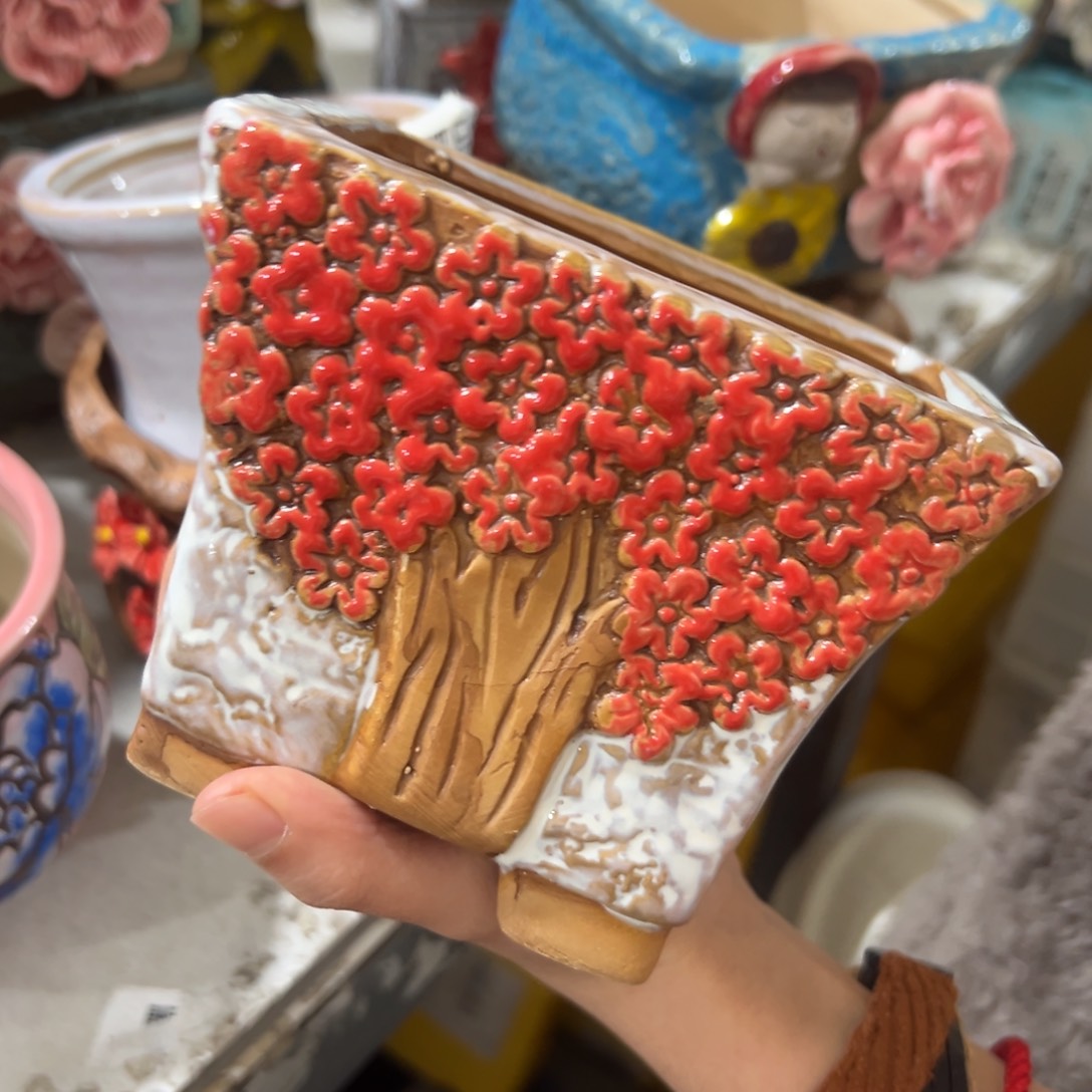 花盆，拍满20发货，退款拉黑