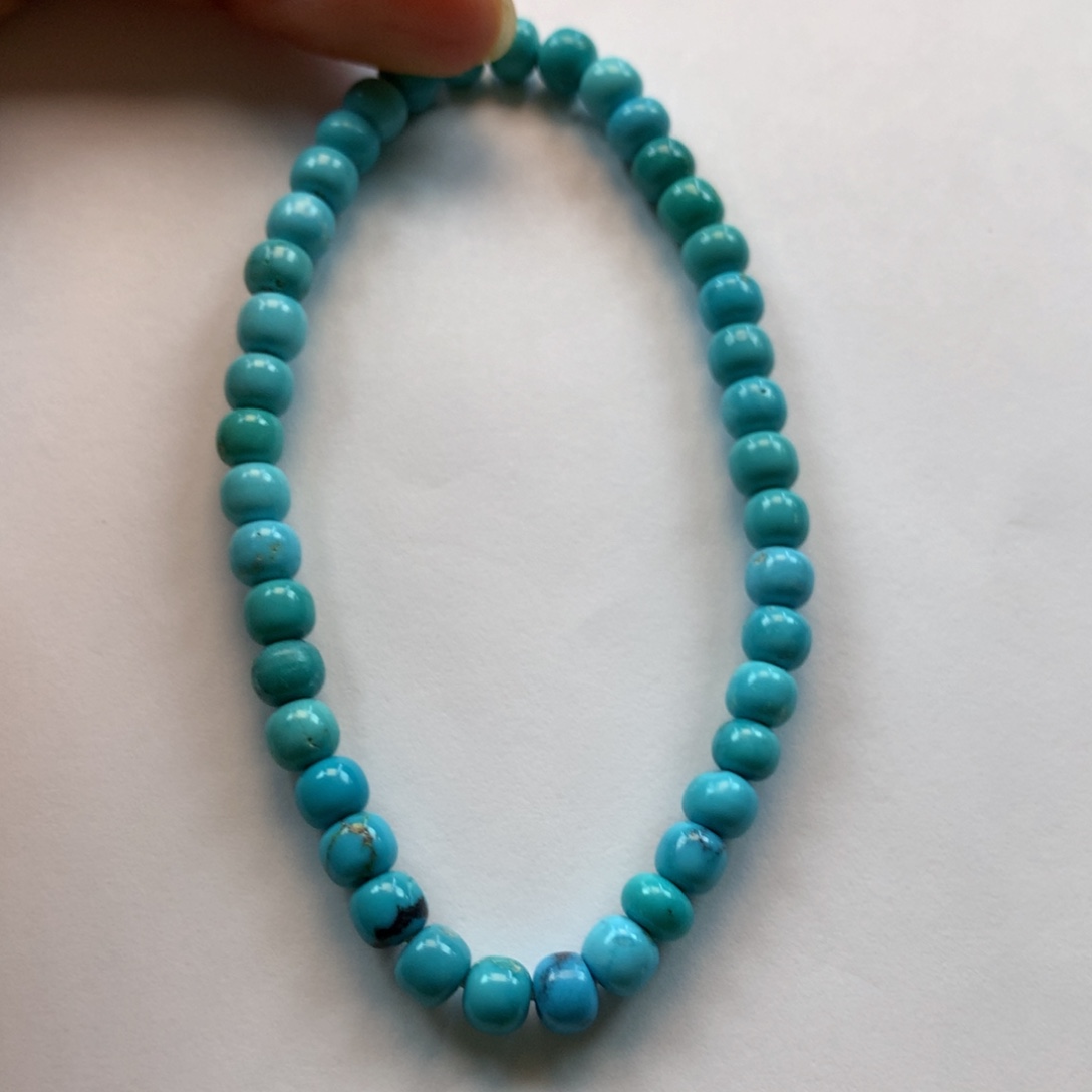 绿松石手串未镶嵌