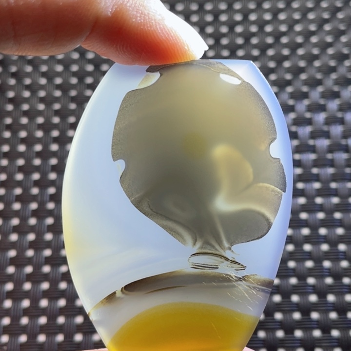 玛瑙/玉髓吊坠(不含链)未镶嵌