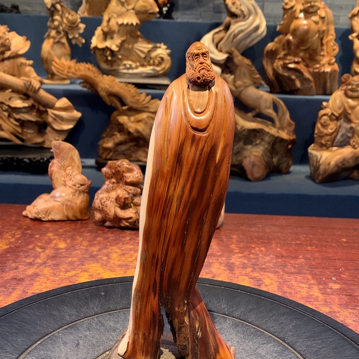 柏木（崖柏）根雕摆件