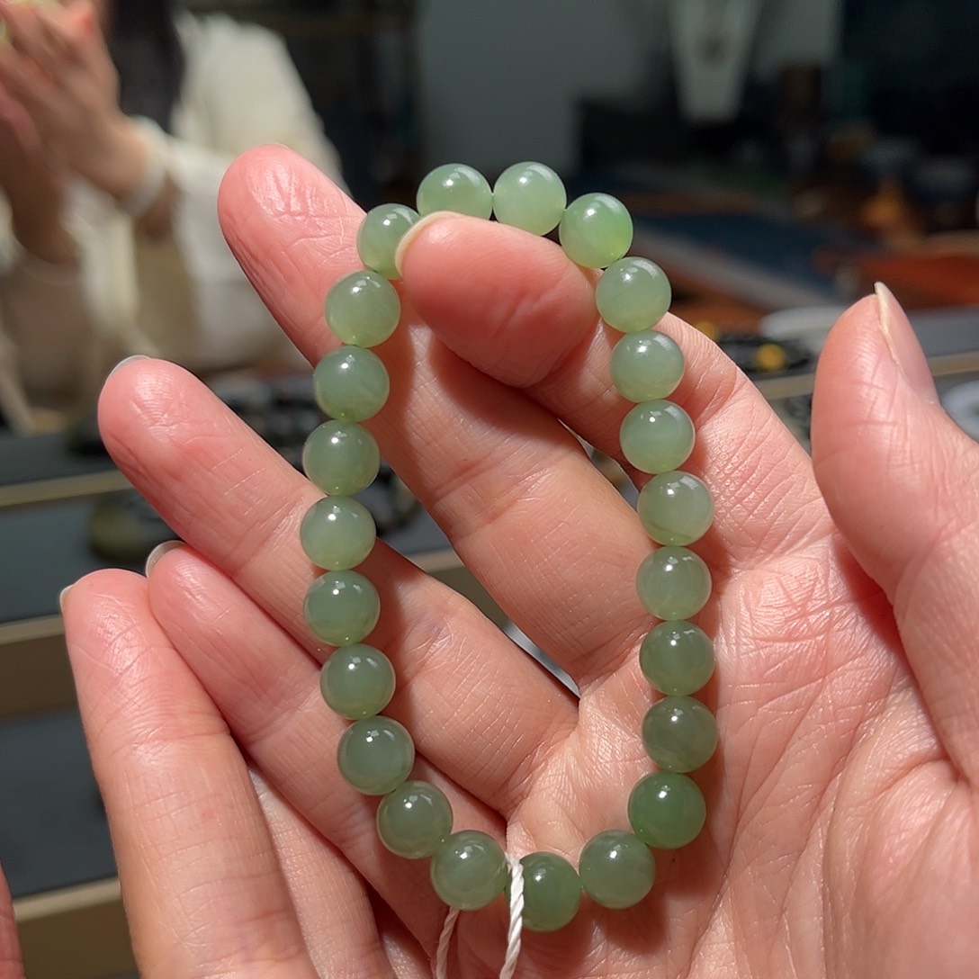 和田玉手链未镶嵌