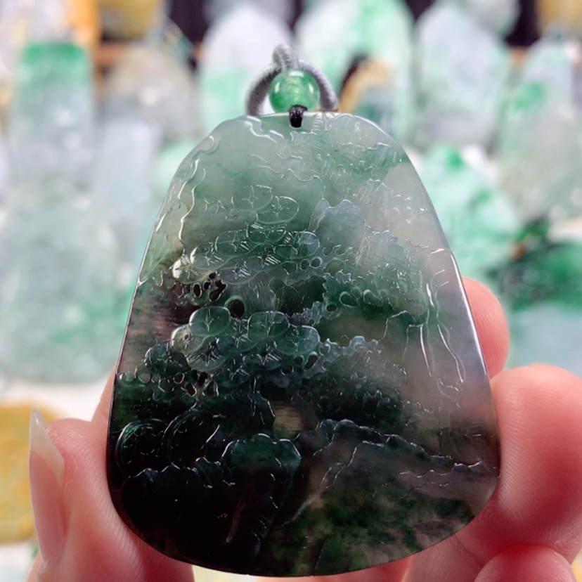 【闪购商品】翡翠吊坠(不含链)未镶嵌