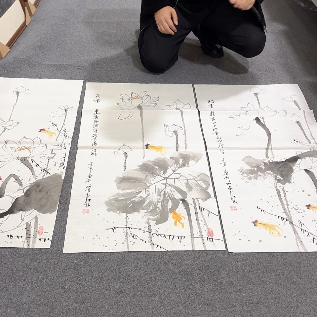 国画LT国画作品单幅任发
