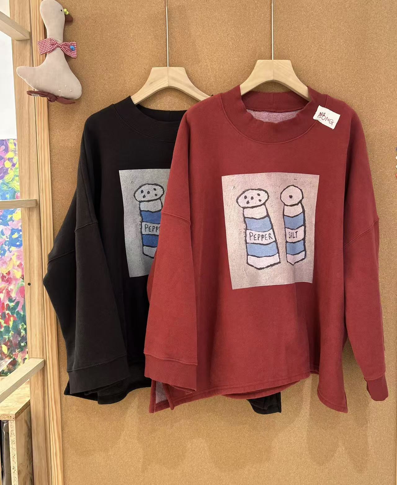 夏沐家-韩国正品-加绒卫衣7826不支持