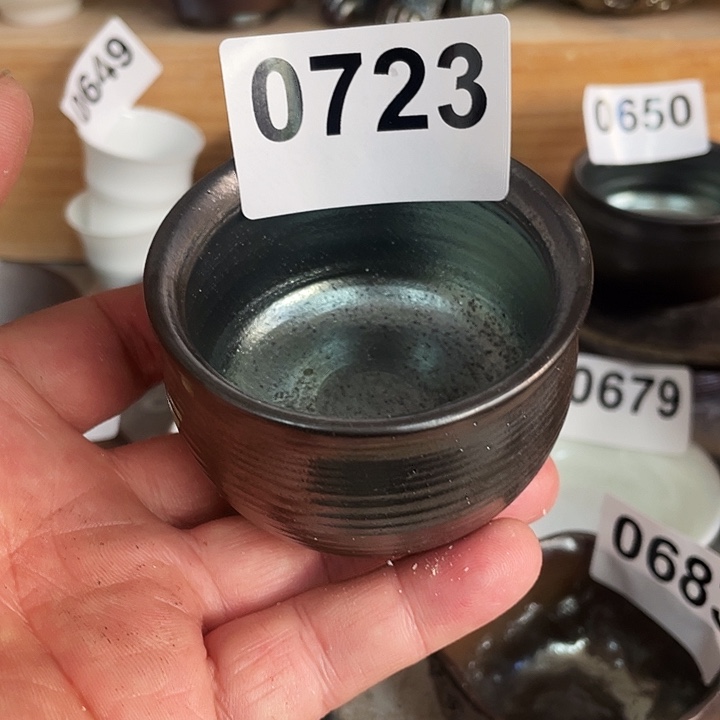 陶摆件柴烧纯手工723