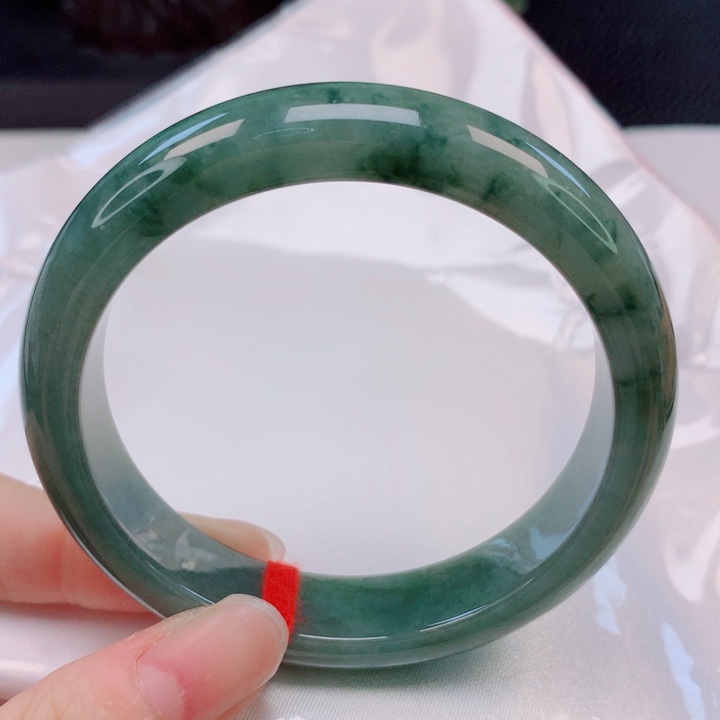 未镶嵌手镯翡翠56圈