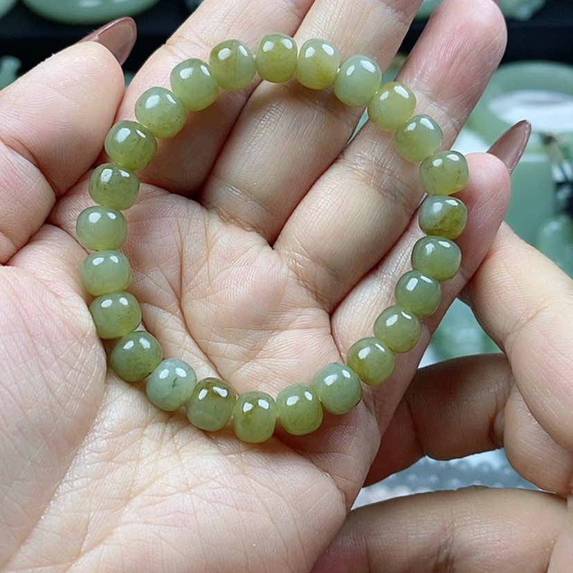 【闪购商品】未镶嵌和田玉（糖玉）手链