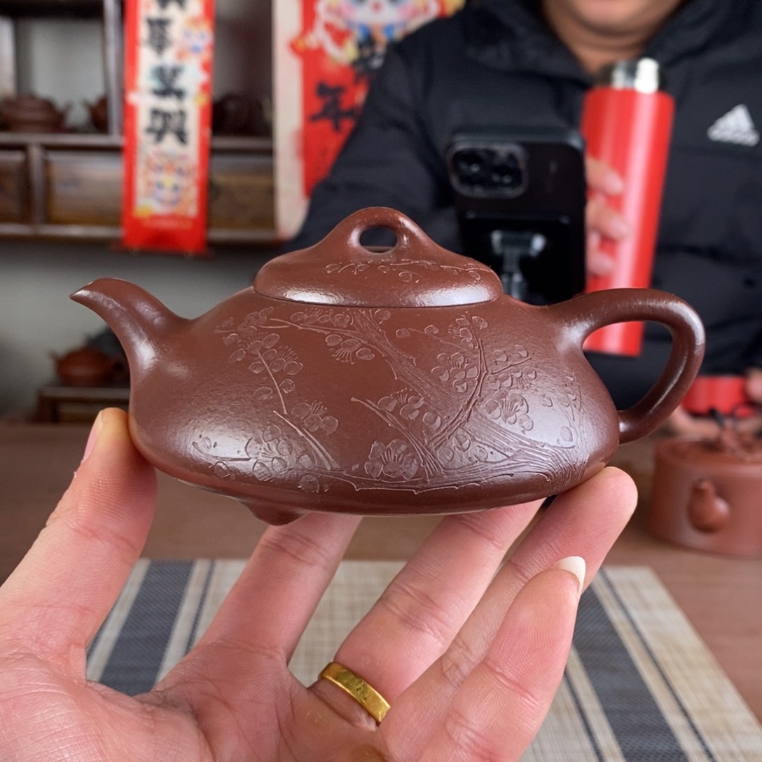 紫砂茶壶晓**吹宜兴紫砂工艺美术精品