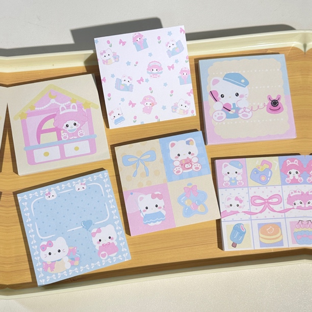 原创高颜值心愿便签本可爱少女diy装饰便签可撕便签本