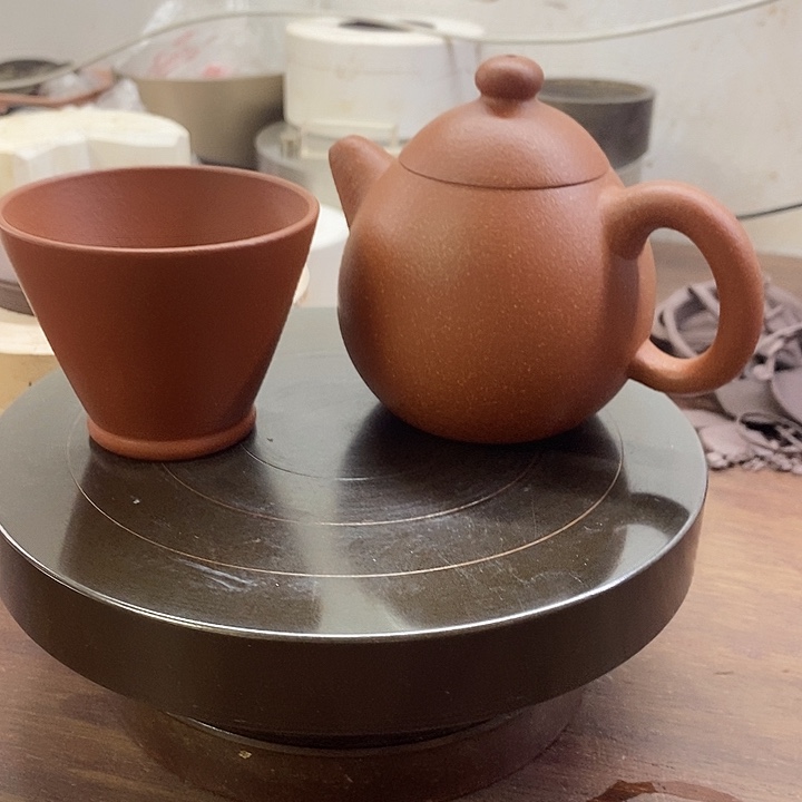 紫砂茶壶降坡泥龙蛋