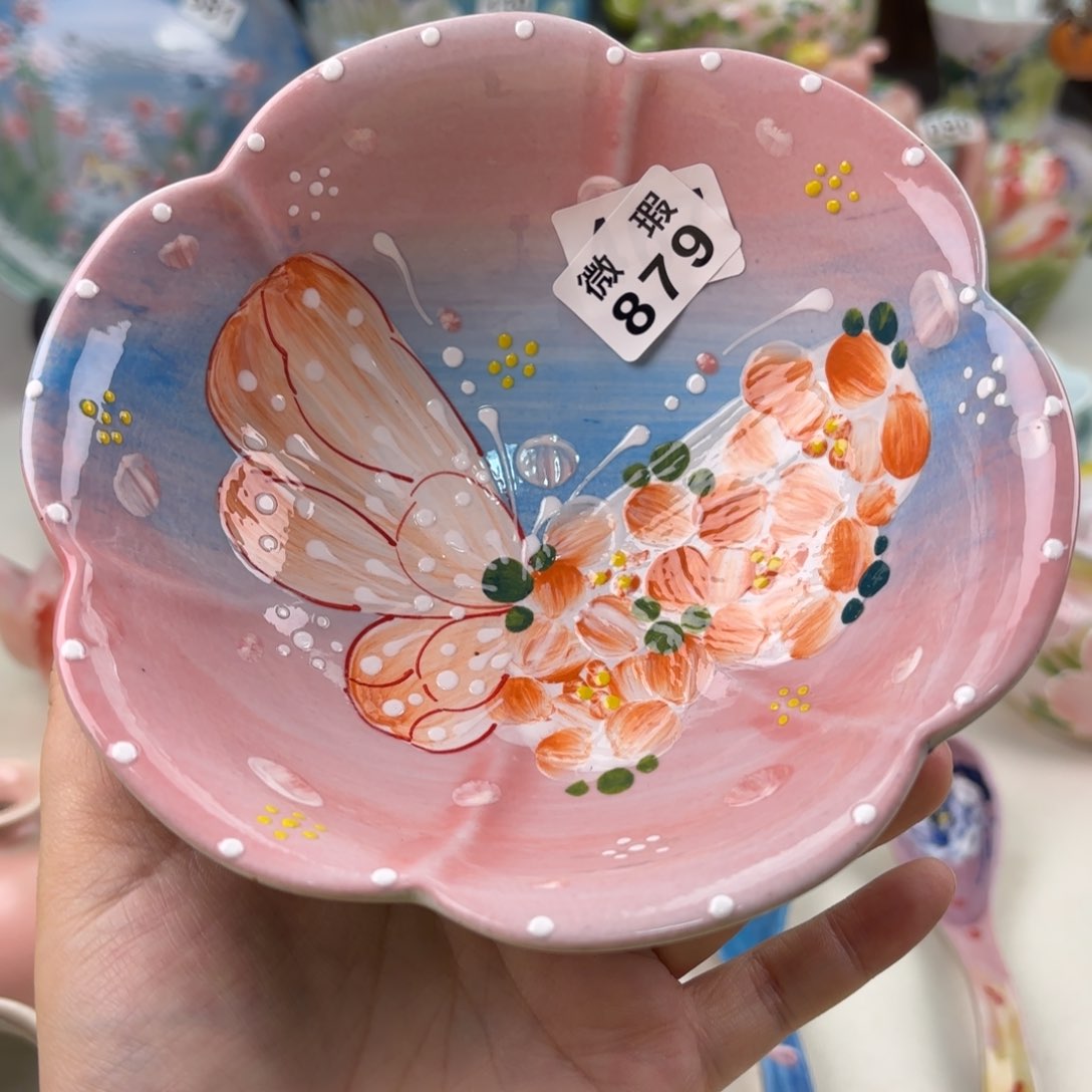 y*景德镇手绘高温釉下彩陶瓷茶具