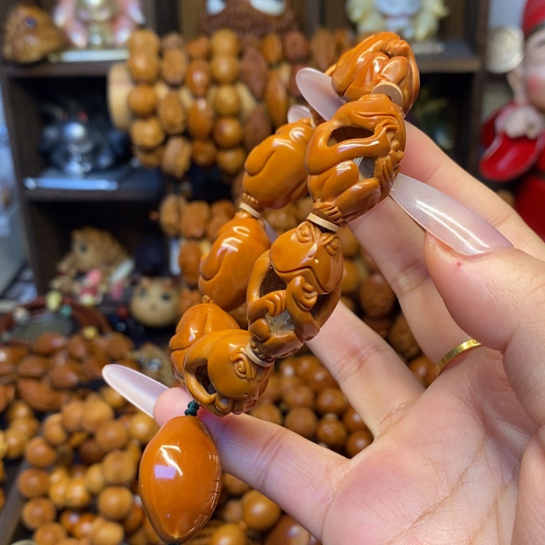 橄榄核手串/手链呱呱来财